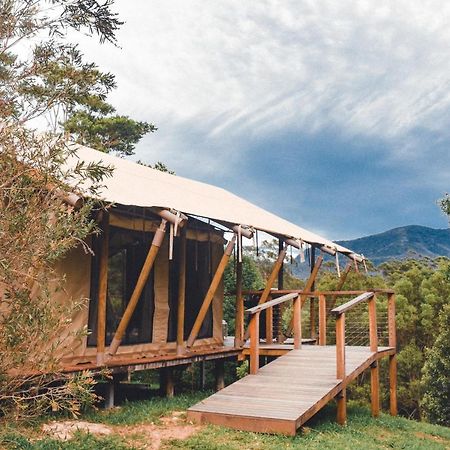 Silk Pavilions Glamping Mount Burrell Ngoại thất bức ảnh