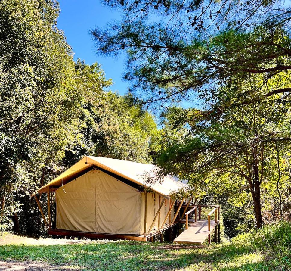 Silk Pavilions Glamping Mount Burrell Ngoại thất bức ảnh