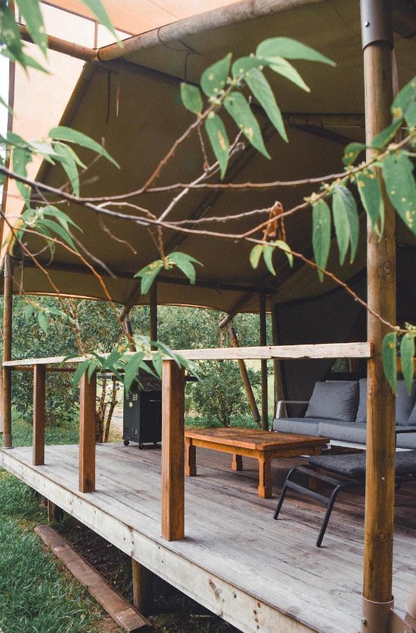 Silk Pavilions Glamping Mount Burrell Ngoại thất bức ảnh