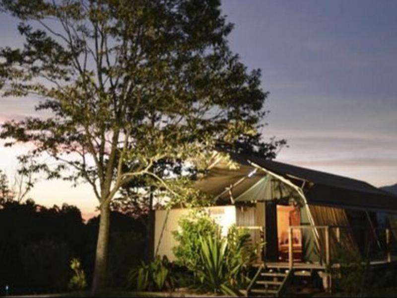 Silk Pavilions Glamping Mount Burrell Ngoại thất bức ảnh