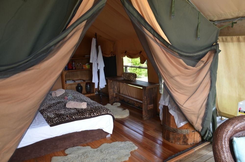 Silk Pavilions Glamping Mount Burrell Ngoại thất bức ảnh